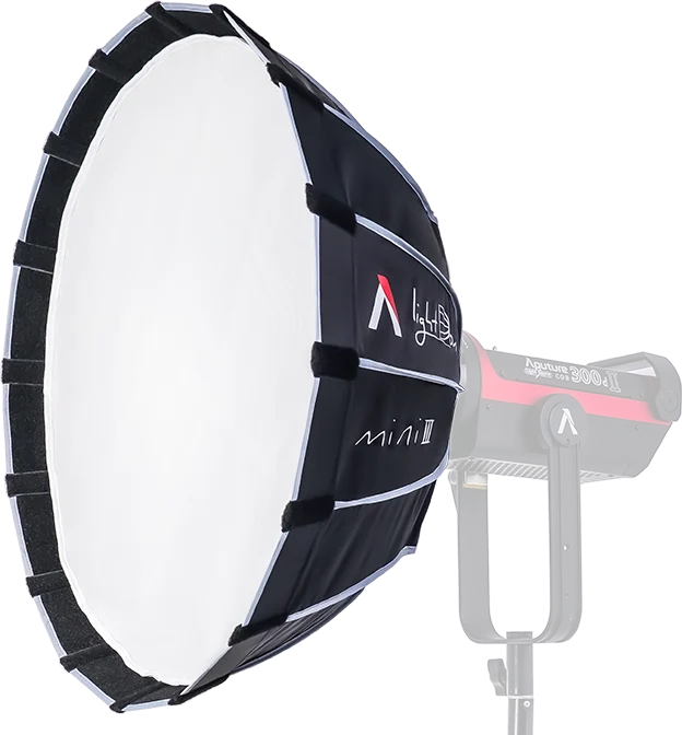 Aputure Light Dome Mini III — runde Bowens-Softbox mit 58 cm Durchmesser