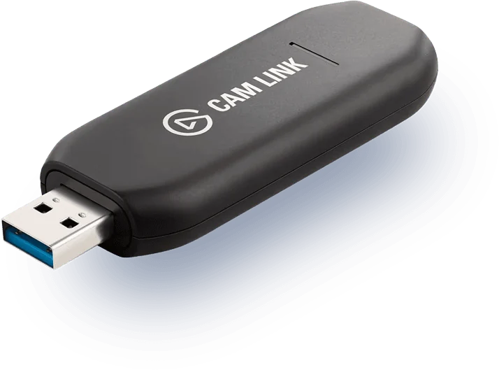 Elgato Cam Link 4K — HDMI-auf-USB-Adapter, macht die Kamera zur Webcam