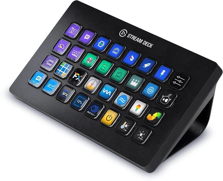Elgato Stream Deck XL — Bedienpult mit 32 frei belegbaren LCD-Tasten