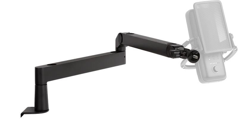 Elgato Wave Mic Arm LP — flacher Mikrofonarm, bleibt unter Schulterhöhe