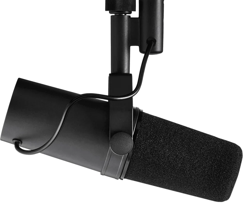 Shure SM7B — dynamisches Nierenmikrofon mit XLR für Sprache und Gesang