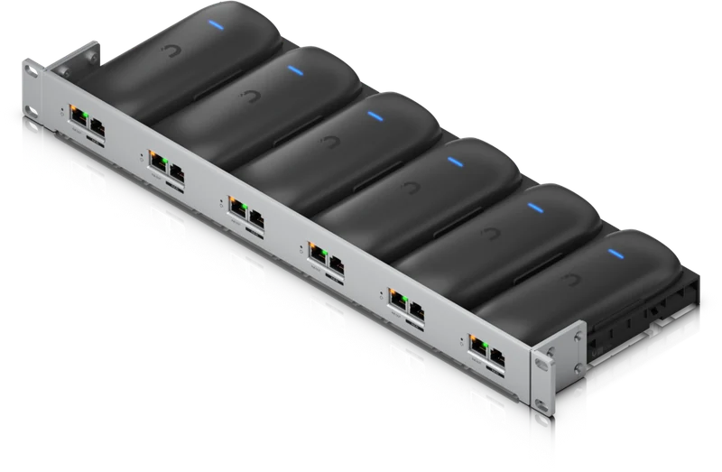 Ubiquiti UniFi AI Port Rack-Halterung (UACC-AI-Port-RM) — für bis zu sechs Geräte