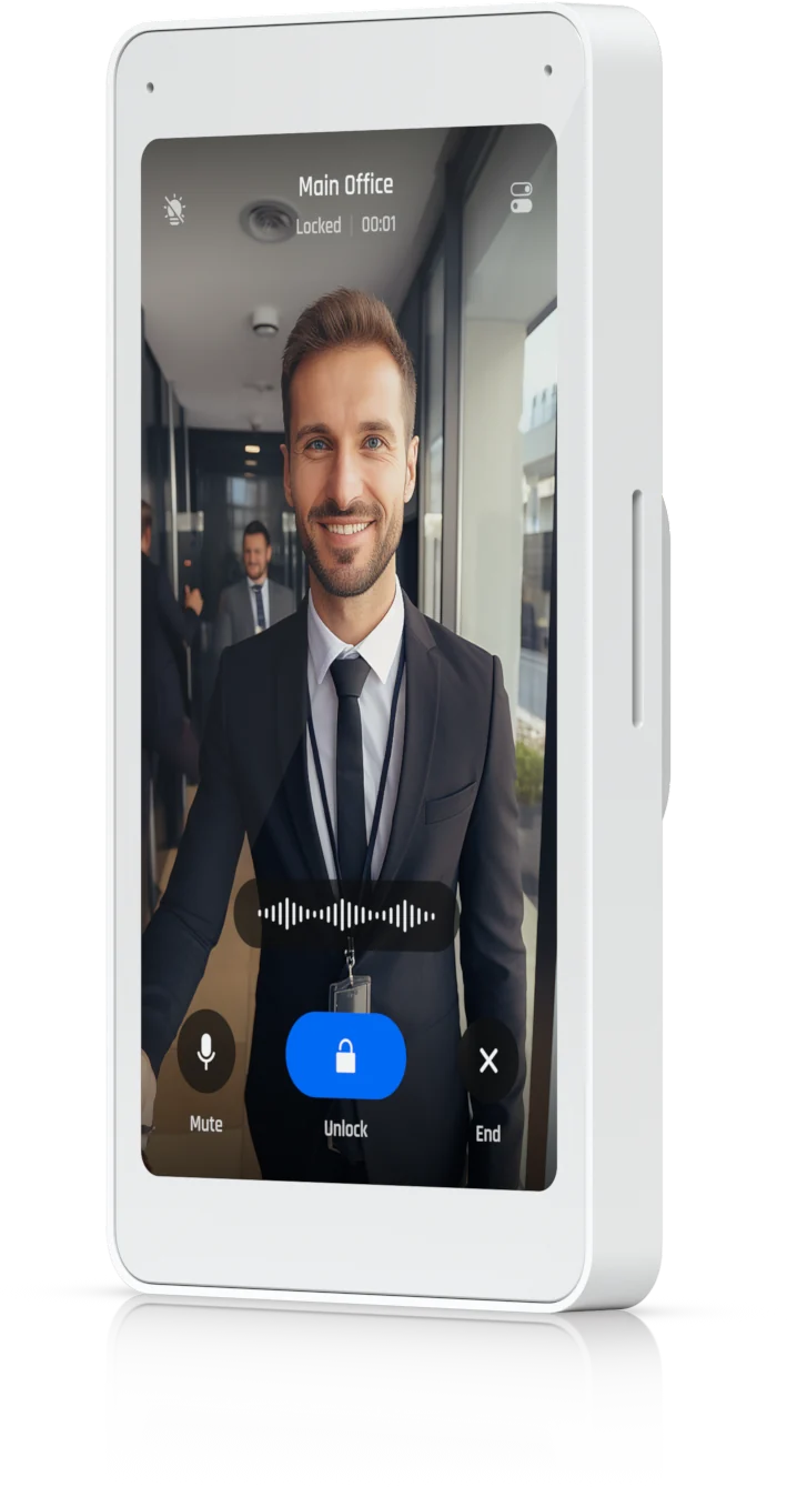 Ubiquiti UniFi Access Intercom Viewer (UA-Intercom-Viewer) — Innenstation mit 5-Zoll-Display