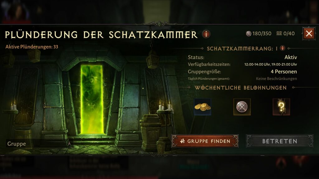 Plünderung der Schatzkammer