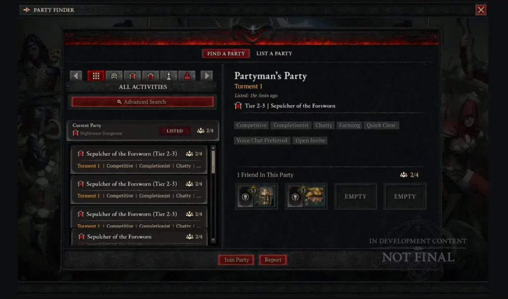 d4 gruppenfinder